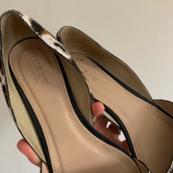 J. Crew Collection • leopard Sloan Dorsay flats 8 - Picture 2 of 7